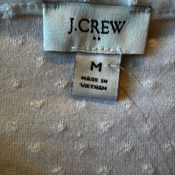 J. Crew Ivory Textured Blouse - Picture 6 of 7